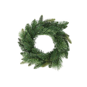 Vánoční věnec na tvoření, jehličí 40 cm Vánoční věnec na tvoření, jehličí 40 cm