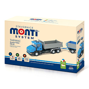 Stavebnice Monti System MS 65 Scania Tarmac 1:48 v krabici 32x20,5x7,5cm