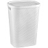Koš na špinavé prádlo INFINITY 60L bílý puntíky