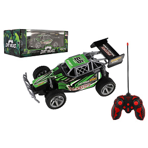 Auto RC Buggy rychlostní plast 23cm 27MHz na baterie zelené v krabici 35x13,5x18cm Auto RC Buggy rychlostní plast 23cm 27MHz na baterie zelené v krabici 35x13,5x18cm