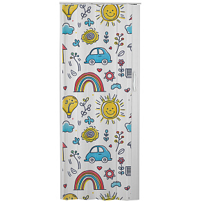 STANDOM Shrnovací dveře plastové plné s potiskem Děti KIDS 83 cm, 201,5 cm