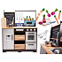 Dřevěná kuchyňka pro děti MDF s příslušenstvím LOFT XXL 96 cm