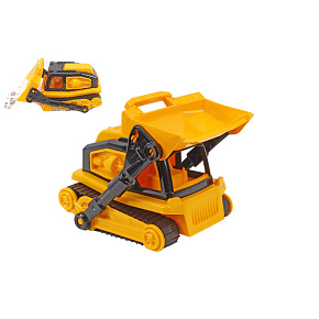 Buldozer s pásy plast 30cm na volný chod v síťce Buldozer s pásy plast 30cm na volný chod v síťce