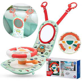 WOOPIE BABY Interaktivní Volant Do Auta Sada Malého Řidiče