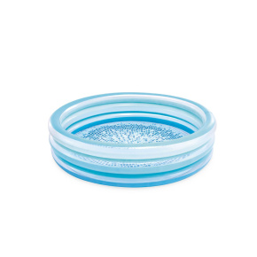 Bazén dětský nafukovací 147x33cm 3 komory modrý v krabici 24x23x9cm 2+ Bazén dětský nafukovací 147x33cm 3 komory modrý v krabici 24x23x9cm 2+