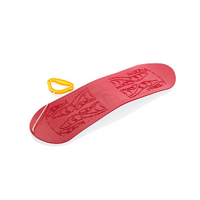 Snowboard plast 70cm červený Snowboard plast 70cm červený
