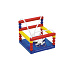 Dětská houpačka plast 32x32cm nosnost 35kg modrá