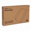 Přebalovací podložka pevná profilovaná nástavba 85x50 cm na postýlku komodu hvězdičky ECOTOYS