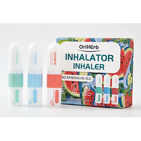 OriHerb INHALER Duo - Aromaterapeutický nosní inhalátor 3 ks
