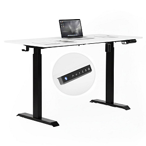 Adjustable Electric Desk 140x70 cm Height Adjustment 76–121 cm ModernHome