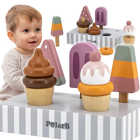 VIGA PolarB Zmrzlina na Tyčce se Stojanem 5 ks.