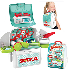 Lebula sada pro děti doktor rozkládací v batohu Lebula sada pro děti doktor rozkládací v batohu