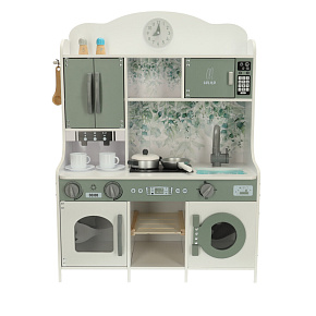 Dřevěná kuchyňka pro děti MDF LULILO SALIKO s kávovarem 85 cm