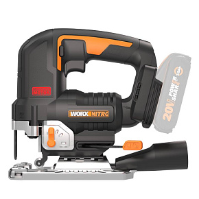 WX542.9 - Aku přímočará pila 20V NITRO - bez akumulátoru - Powershare
