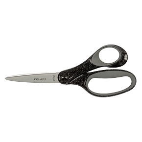 Nůžky školní 18 cm (12+), třpytivě černá Nůžky školní 18 cm (12+), třpytivě černá