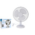 Stolní ventilátor 34 cm, bílý