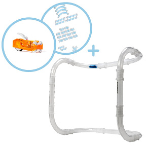 Zoom Tube - Sada závodní dráhy - Extra auto a rozšíření dráhy