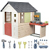 SMOBY Domek s Dílničkou + 39 doplňků