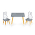 Table + 2 Chairs Kids Furniture Set ECOTOYS