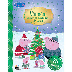 Vánoční aktivity se samolepkami do oken Prasátko Peppa Vánoční aktivity se samolepkami do oken Prasátko Peppa