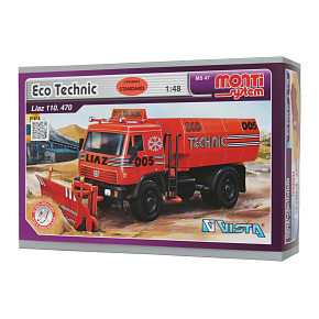 Stavebnice Monti System MS 47 Eco Technic Liaz 1:48 v krabici 22x15x6cm