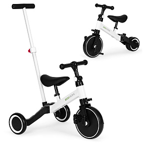 2-in-1 Tricycle Balance Bike with Push Handle ECOTOYS