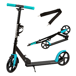 City Scooter for Children and Teenagers Foldable Height Adjustable 91-101 cm Wheels 200 mm Bottle Holder