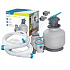 Bestway 58486 písková filtrační pumpa pro bazény 11355 l/h spojky hadice