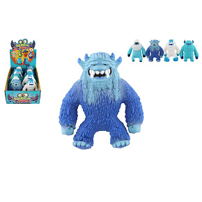 Příšera antistresová natahovací plněná pískem 330g silikon 13cm 4 druhy v sáčku 12ks v boxu Příšera antistresová natahovací plněná pískem 330g silikon 13cm 4 druhy v sáčku 12ks v boxu