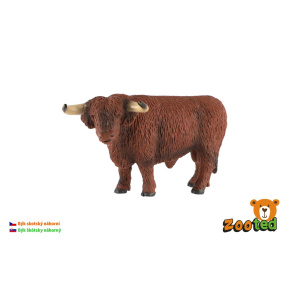 Býk skotský náhorní skot zooted plast 15cm 