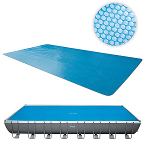 Solární krycí ohřívací podložka na bazén 975x488 cm INTEX 28018 Solární krycí ohřívací podložka na bazén 975x488 cm INTEX 28018