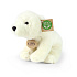 Plyšový medvěd lední sedící 20 cm ECO-FRIENDLY