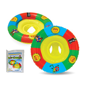 Baby kruh Krtek pro nejmenší nafukovací 68cm v sáčku 12-24 měsíců Baby kruh Krtek pro nejmenší nafukovací 68cm v sáčku 12-24 měsíců