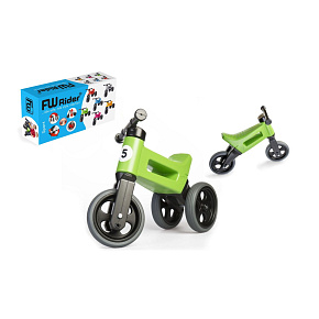 Odrážedlo FUNNY WHEELS Rider Sport zelené 2v1, výška sedla 28/30cm nosnost 25kg 18m+ v krabici Odrážedlo FUNNY WHEELS Rider Sport zelené 2v1, výška sedla 28/30cm nosnost 25kg 18m+ v krabici