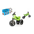 Odrážedlo FUNNY WHEELS Rider Sport zelené 2v1, výška sedla 28/30cm nosnost 25kg 18m+ v krabici