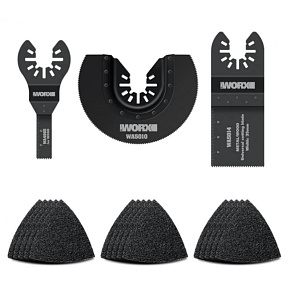 WA5099 - Sada příslušenství pro Sonicrafter, 18 ks