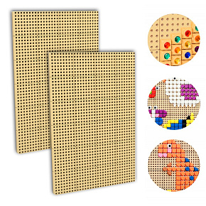 MASTERKIDZ Vědecká Kreativní Tabule STEM Sada 2 Kusy + Montážní Panel 120x80cm