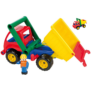 Auto sklápěč s figurkou aktivní plast 27cm 24m+ Auto sklápěč s figurkou aktivní plast 27cm 24m+