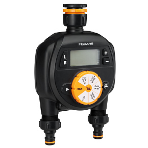 Zavlažovací časovač, dva výstupy