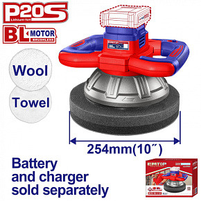 Aku leštička 20V 254mm solo