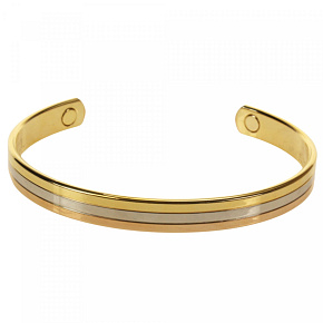 Wellys GD-027510: Magnetický tříbarevný náramek - Klasický Wellys GD-027510: Magnetický tříbarevný náramek - Klasický