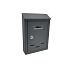 Poštovní schránka ROOF, barva: antracit, 180x260x55mm