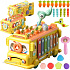 WOOPIE BABY Interaktivní Autobus Montessori Edukační 6v1 Kladívko Xylofon +18 m
