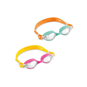 Plavecké brýle dětské 3-8 let 2 barvy v blistru 13x24cm