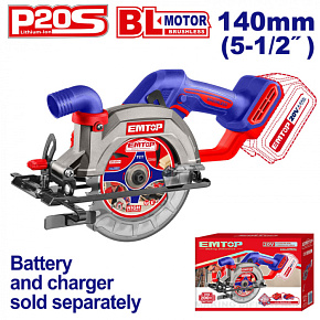 Aku ponorná okružní pila 20V 140mm solo