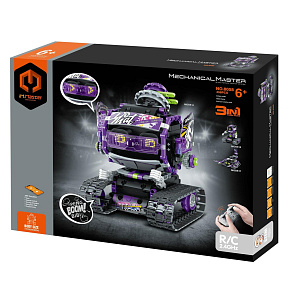 Stavebnice iM.MASTER robot RC 3v1 2,4GHz 459 dílků na baterie + dobíjecí pack v krabici 35x27x7cm Stavebnice iM.MASTER robot RC 3v1 2,4GHz 459 dílků na baterie + dobíjecí pack v krabici 35x27x7cm