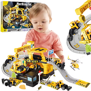 WOOPIE Garáž Parkování Silniční práce 41 ks.