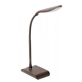 SANDRIA Stolní lampa stmívatelná L1550 SANDY LED hnědá 5W, 4000K s akumulátore