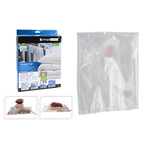 Sada vakuových úložných vaků 6 ks - mix rozměrů Sada vakuových úložných vaků 6 ks - mix rozměrů