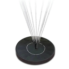 Y Solární fontána pro příjemné osvěžení i relaxaci